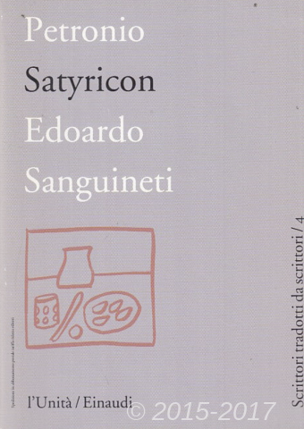 Copertina di Satyricon
